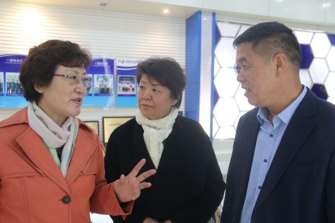 Deputy Director of The Standing Committee of Qingdao Municipal People's Congress Mrs.Wu Visit Hailir Group